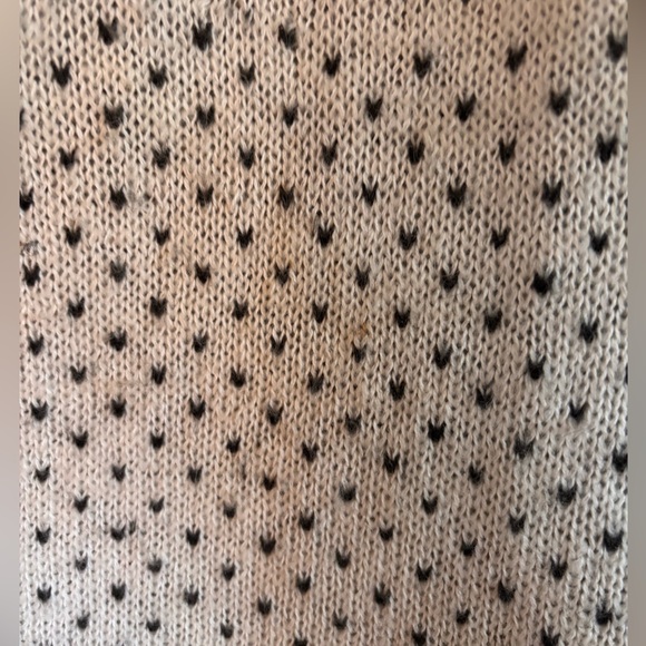 Fair Isle Nordic Knit Sweater | Black & Cream | Wool Blend - Picture 3 of 7